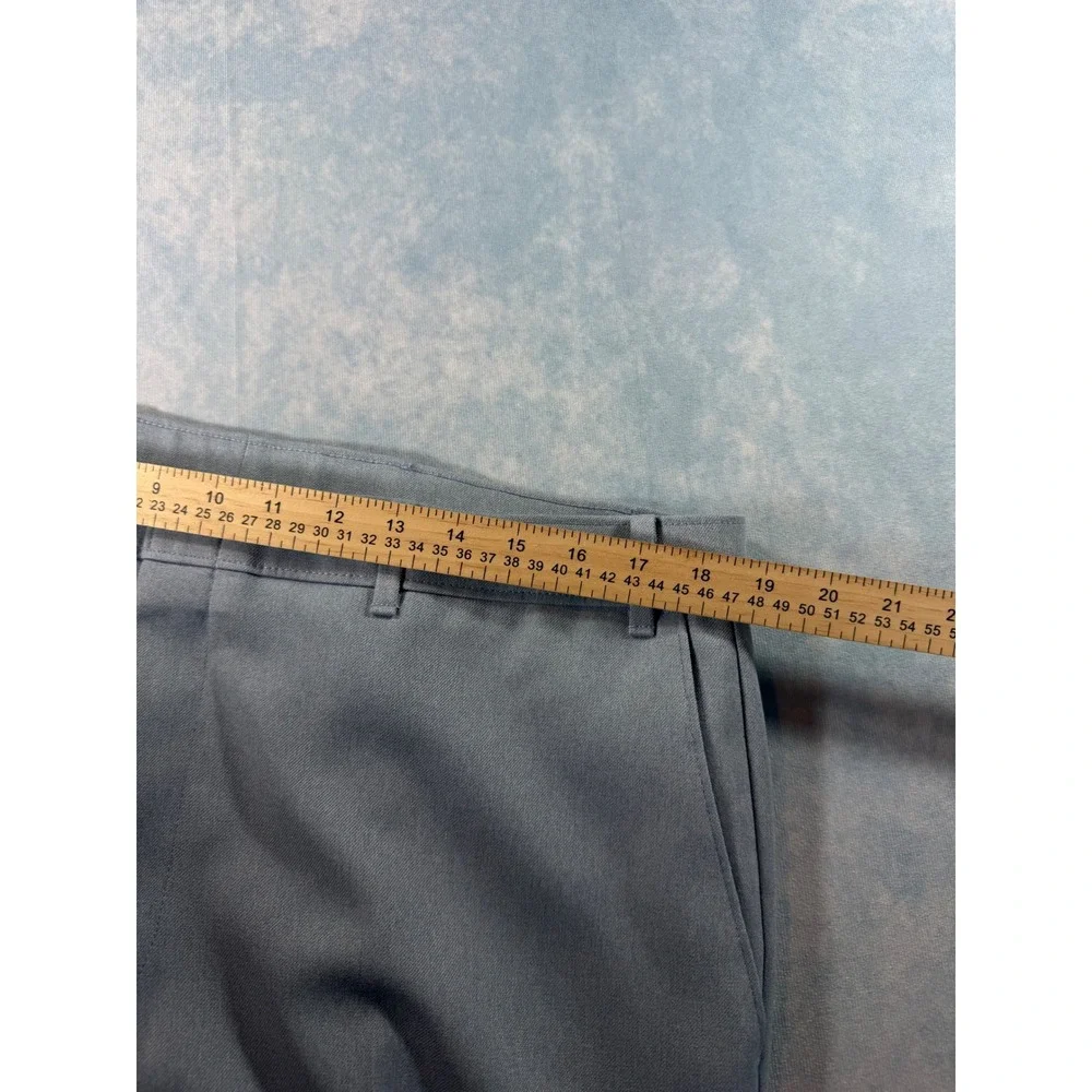 Levi's Action Slacks Mens 40x31 Blue Gray Excellent Vintage USA Made Trousers